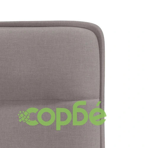 Трапезни столове от текстил, 4 бр, цвят таупе, 46,5 x 53 x 84 см ➤ топ цена ➤ sorbe.bg