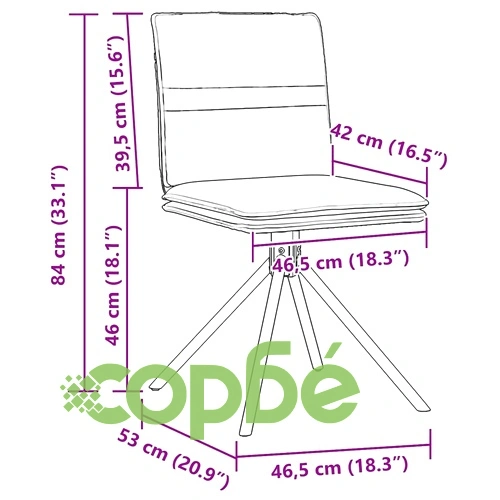 Комплект 4 Трапезни Стола от Тъмно Сив Изкуствен Велур с Метална Основа ➤ топ цена ➤ sorbe.bg