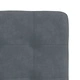 Трапезни столове от кадифе, 6 бр, тъмносиви, метална конструкция, 45 x 54 x 83 см