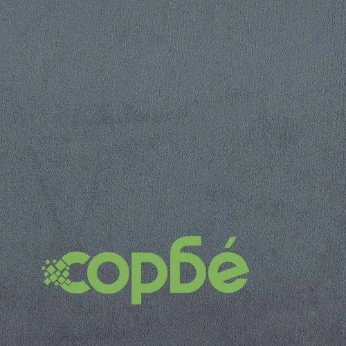 Луксозни Трапезни Столове от Кадифе, Комплект 6 бр., Тъмносиви, с Метална Основа ➤ топ цена ➤ sorbe.bg