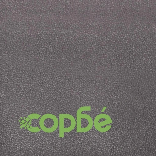 Комплект 6 трапезни стола в сиво, тапицирани с изкуствена кожа, метална рамка ➤ топ цена ➤ sorbe.bg