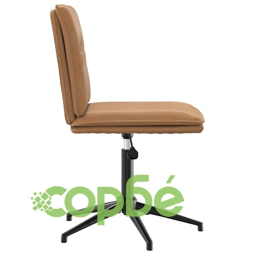 Трапезни столове, 4 бр, кафяви, кадифе ➤ топ цена ➤ sorbe.bg