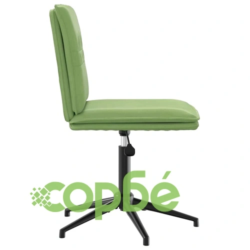 Луксозни Трапезни Столове от Кадифе, 6 бр, Светлозелени, Регулируема Височина ➤ топ цена ➤ sorbe.bg