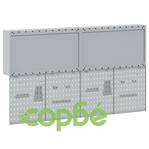 Комплект за монтаж на инструменти с 6 части и метална дъска за закрепване, черен ➤ топ цена ➤ sorbe.bg