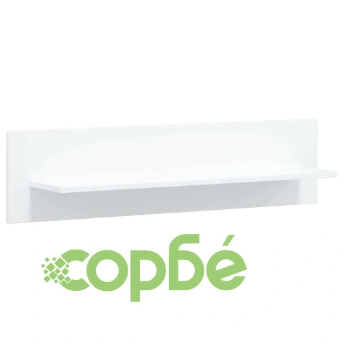 Комплект от 5 ТВ шкафа с LED осветление - Мат бяло инженерно дърво ➤ топ цена ➤ sorbe.bg