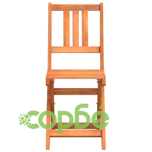 Сгъваеми градински столове от масивна акация, 4 бр, 36x46x86 см ➤ топ цена ➤ sorbe.bg