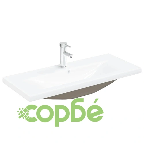 Комплект шкафове за баня от 4 части - дъб сонома от инженерно дърво ➤ топ цена ➤ sorbe.bg