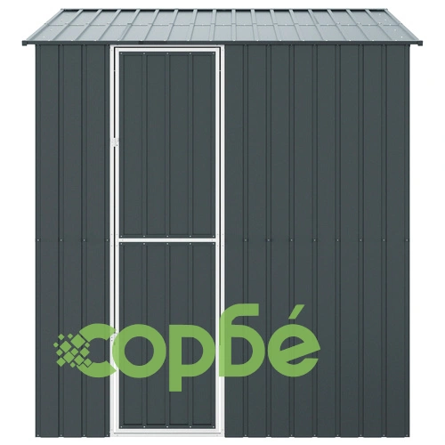 Просторна Клетка за Птици - Антрацит, 310x215x247 см, Здрава Стоманена Конструкция ➤ топ цена ➤ sorbe.bg