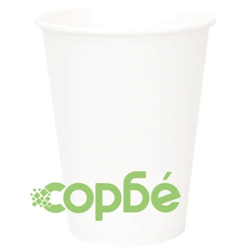 Хартиени Чаши за Кафе с Капачки 1000 бр. - 12oz (300ml) Висококачествени Бели ➤ топ цена ➤ sorbe.bg