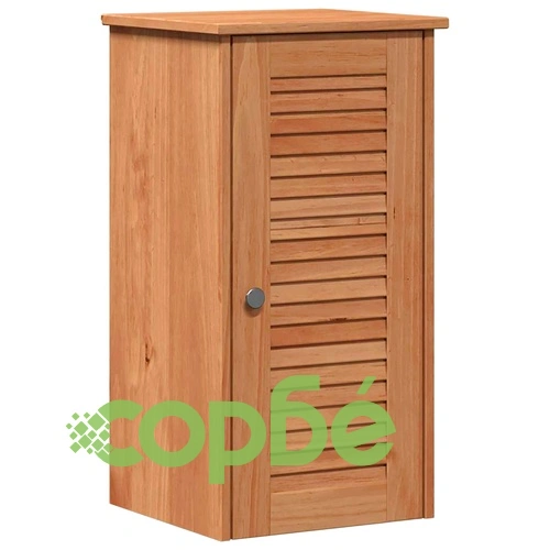 Комплект мебели за баня VIGO от масивно борово дърво 37x34x80 см - 2 части ➤ топ цена ➤ sorbe.bg