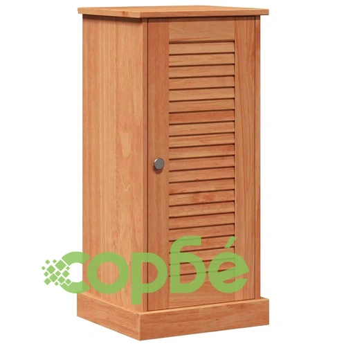 Комплект мебели за баня VIGO от масивно борово дърво 37x34x80 см - 2 части ➤ топ цена ➤ sorbe.bg