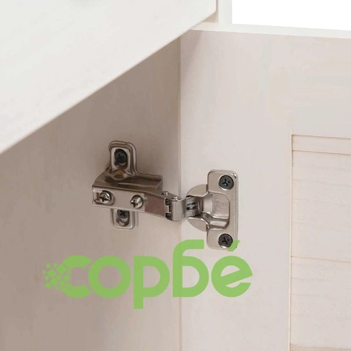 Комплект мебели за баня VIGO 2 части от масивна борова дървесина кафяв и бял 37 x 34 x 150 см ➤ топ цена ➤ sorbe.bg