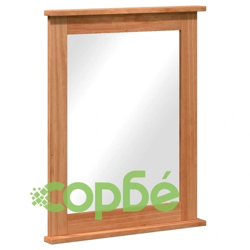 Комплект мебели за баня VIGO 5 части от масивен бор 37x34x110 см меденокафяво ➤ топ цена ➤ sorbe.bg