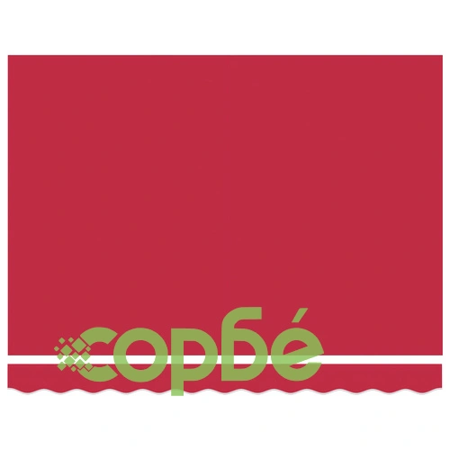 Ръчен Прибираем Сенник от Полиестер, Червен, 350x250 см ➤ топ цена ➤ sorbe.bg