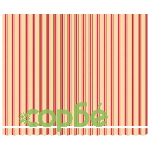 Ръчен сгъваем навес жълт и оранжев 400x300 см полиестер ➤ топ цена ➤ sorbe.bg