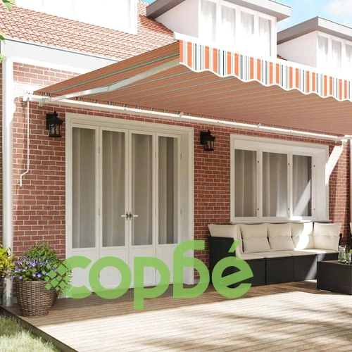 Автоматичен сгъваем навес 600 × 350 cm с многоцветен дизайн ➤ топ цена ➤ sorbe.bg