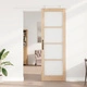 Плъзгаща врата ORKDAL 78x232x4 см от масивна борова дървесина и стъкло с комплект за окачване
