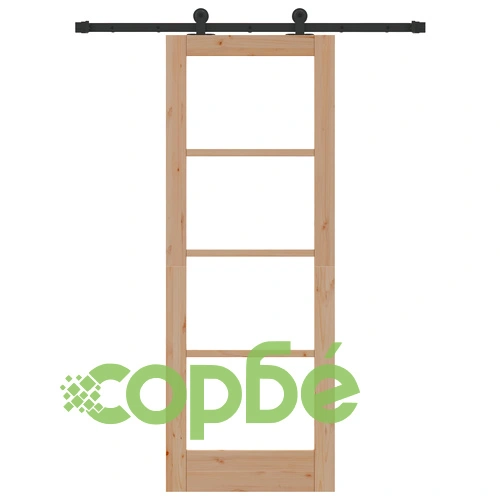 Дървена плъзгаща врата ORKDAL с комплект за монтаж, 73.5x198.5 см, бежова ➤ топ цена ➤ sorbe.bg