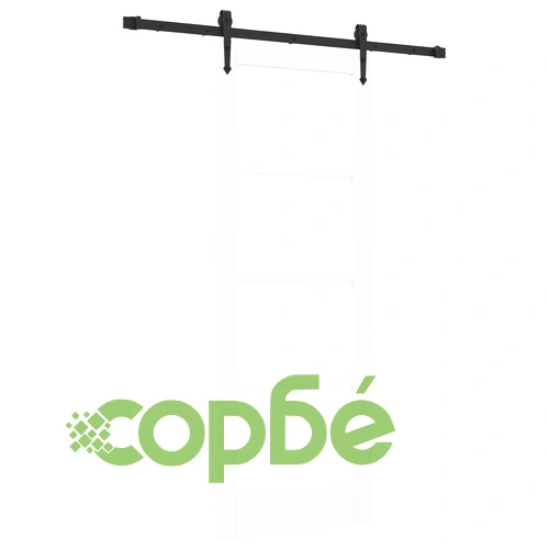 Плъзгаща Врата ORKDAL с Комплект Хардуер, Бяла, 73.5x198.5 см, Дървена ➤ топ цена ➤ sorbe.bg