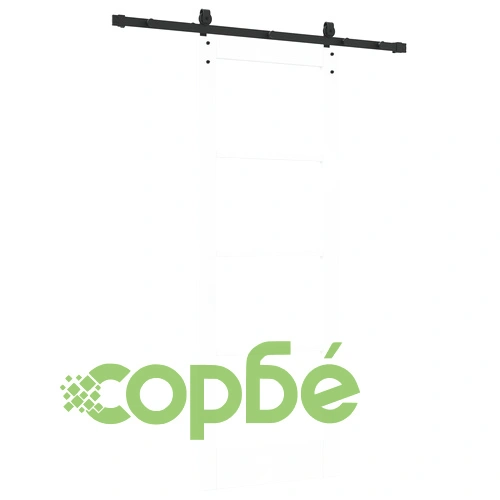 Плъзгаща Врата ORKDAL с Комплект Хардуер, Бяла, 73.5x198.5 см, Дървена ➤ топ цена ➤ sorbe.bg