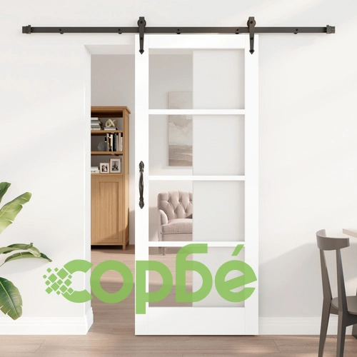 Плъзгаща Врата ORKDAL с Механизми, Бяла, Дървена, 83x202 см ➤ топ цена ➤ sorbe.bg