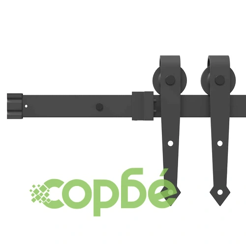 Плъзгаща врата ORKDAL с комплект крепежи 83x232 см дърво и метал ➤ топ цена ➤ sorbe.bg