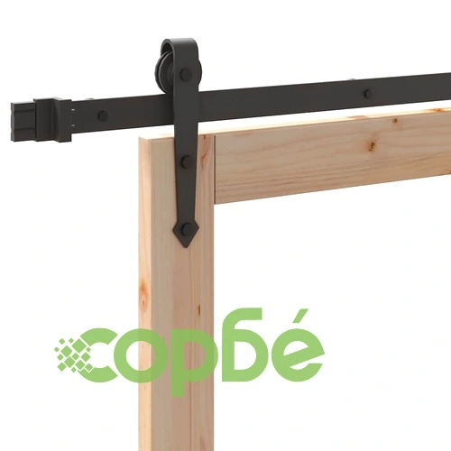 Плъзгаща врата ORKDAL с релсов комплект 86x198.5 см от дърво и метал ➤ топ цена ➤ sorbe.bg