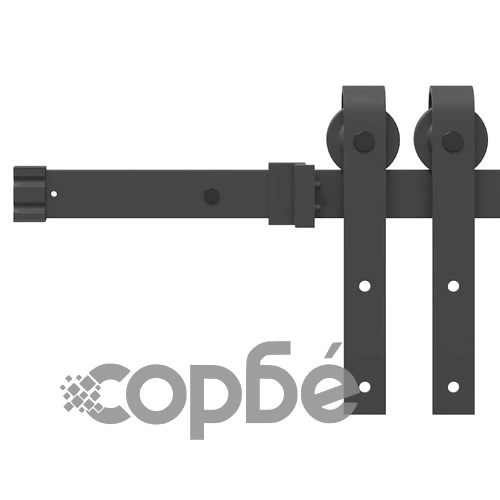 Плъзгаща врата ORKDAL бяла 83x202x4 см от масивна борова дървесина с комплект за монтаж ➤ топ цена ➤ sorbe.bg