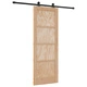 Плъзгаща врата ORKDAL от масивно борово дърво 73.5 x 198.5 x 4 см с комплект за монтаж