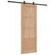 Плъзгаща врата ORKDAL от масивно борово дърво 73.5 x 198.5 x 4 см с комплект за монтаж