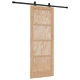 Плъзгаща се врата ORKDAL 78 x 202 x 4 см от масивно борово дърво с комплект за монтаж