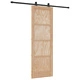 Плъзгаща врата ORKDAL 73.5x211 см от масивна борова дървесина с комплект за монтаж
