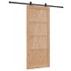 Плъзгаща врата ORKDAL 86x198.5x4 см от масивна борова дървесина с комплект аксесоари