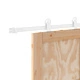 Интериорна врата ORKDAL 78x211x4 см от масивно дърво бор с плъзгащ механизъм