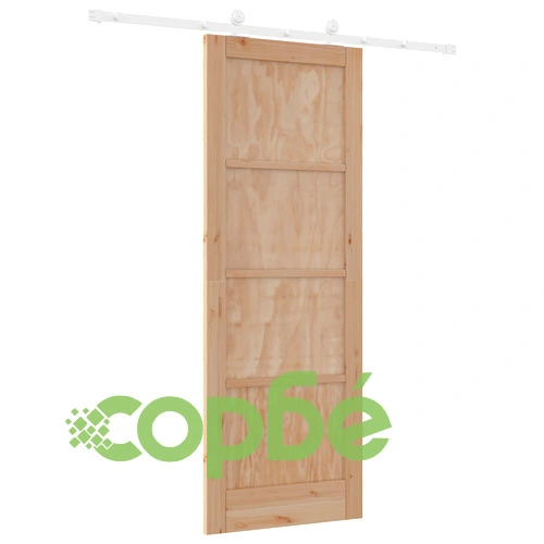 Интериорна врата ORKDAL 78x211x4 см от масивно дърво бор с плъзгащ механизъм ➤ топ цена ➤ sorbe.bg