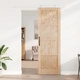Плъзгаща врата ORKDAL 78x232x4 см от масивна борова дървесина с комплект за инсталация