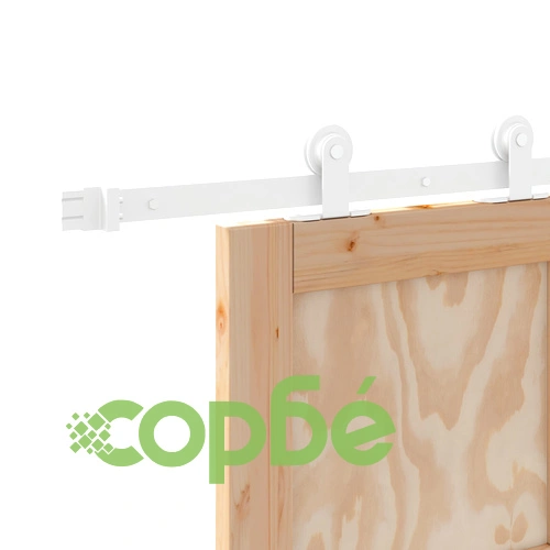 Плъзгаща Интериорна Врата ORKDAL 83x202 см от Масивен Бор с Комплект за Окачване ➤ топ цена ➤ sorbe.bg