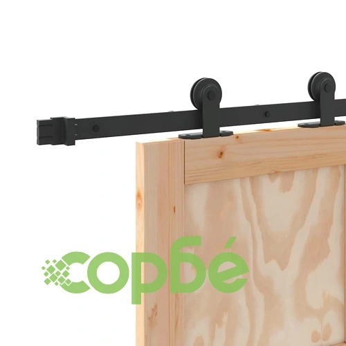 Плъзгаща врата ORKDAL от масивна борова дървесина 78x202 см с релсов комплект ➤ топ цена ➤ sorbe.bg