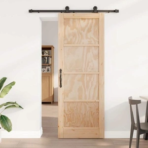 Плъзгаща врата ORKDAL от масивна борова дървесина 78x211 см с комплект механизми