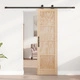 Плъзгаща врата ORKDAL от масивно борово дърво с комплект за монтаж 61x198.5 см