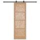 Плъзгаща се врата ORKDAL от масивна борова дървесина 78x232 см