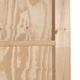 Плъзгаща се врата ORKDAL 83x211x4 см от масивно борово дърво с комплект хардуер