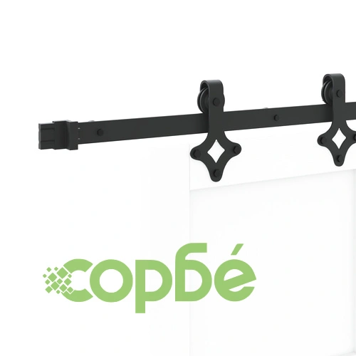 Плъзгаща врата с комплект за монтаж ORKDAL, бяла 86x198.5x4 см, масивна борова дървесина ➤ топ цена ➤ sorbe.bg