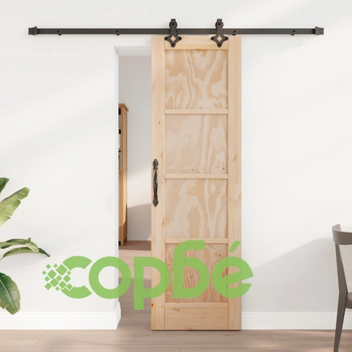 Плъзгаща врата от масивна борова дървесина с комплект за монтаж 61x198.5 см ORKDAL ➤ топ цена ➤ sorbe.bg