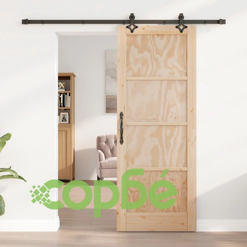 Плъзгаща врата ОРКДАЛ 78x202 см от масивна борова дървесина с комплект за монтаж ➤ топ цена ➤ sorbe.bg
