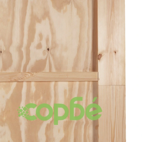 Плъзгаща врата ORKDAL 93x232x4 см от масивно борово дърво с комплект хардуер ➤ топ цена ➤ sorbe.bg