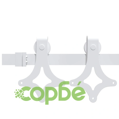 Интериорна плъзгаща врата ORKDAL от масивно борово дърво, бяла, 61x198.5x4 см с комплект за монтаж ➤ топ цена ➤ sorbe.bg