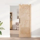 Плъзгаща Интериорна Врата ORKDAL 78x211x4 см от Масивно Борово Дърво с Комплект за Монтаж
