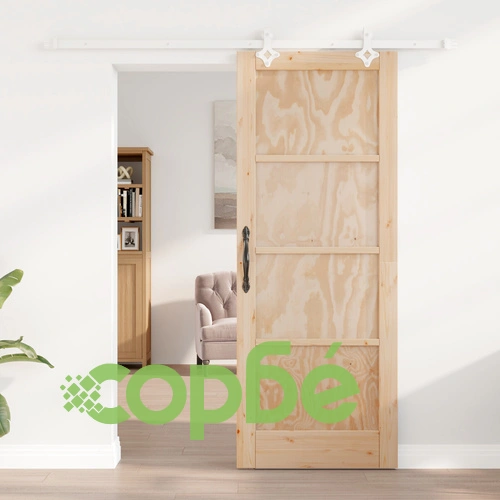 Плъзгаща врата ORKDAL 78x202x4 см от масивна борова дървесина с комплект хардуер ➤ топ цена ➤ sorbe.bg