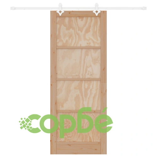 Плъзгаща врата ORKDAL 83x211x4 см от масивна борова дървесина с комплект механизми ➤ топ цена ➤ sorbe.bg